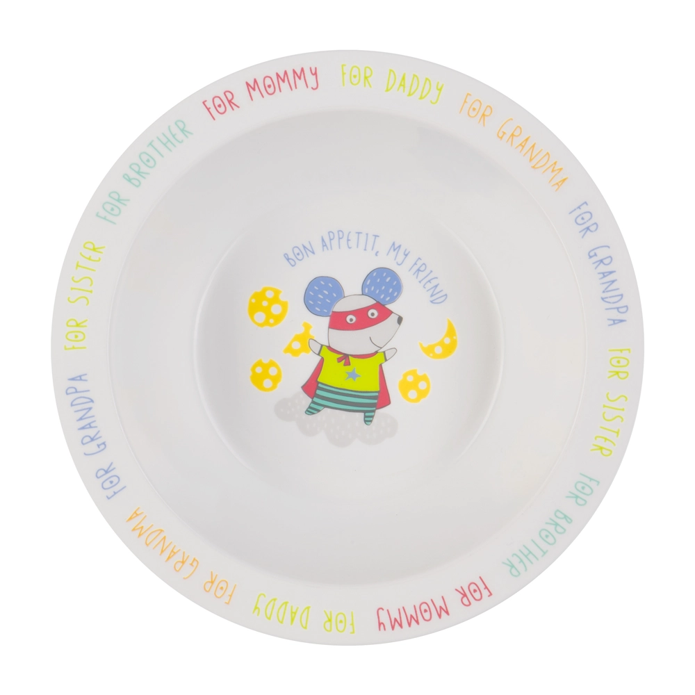 Тарелка глубокая для кормления Happy Baby Mouse ba4b3aa9afdaac0f7563dbc28b2c6300