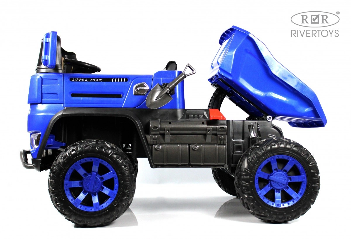 Детский электромобиль RiverToys K777AM синий q562qv3lf6b87vdlu7yebc00uq9p71z2