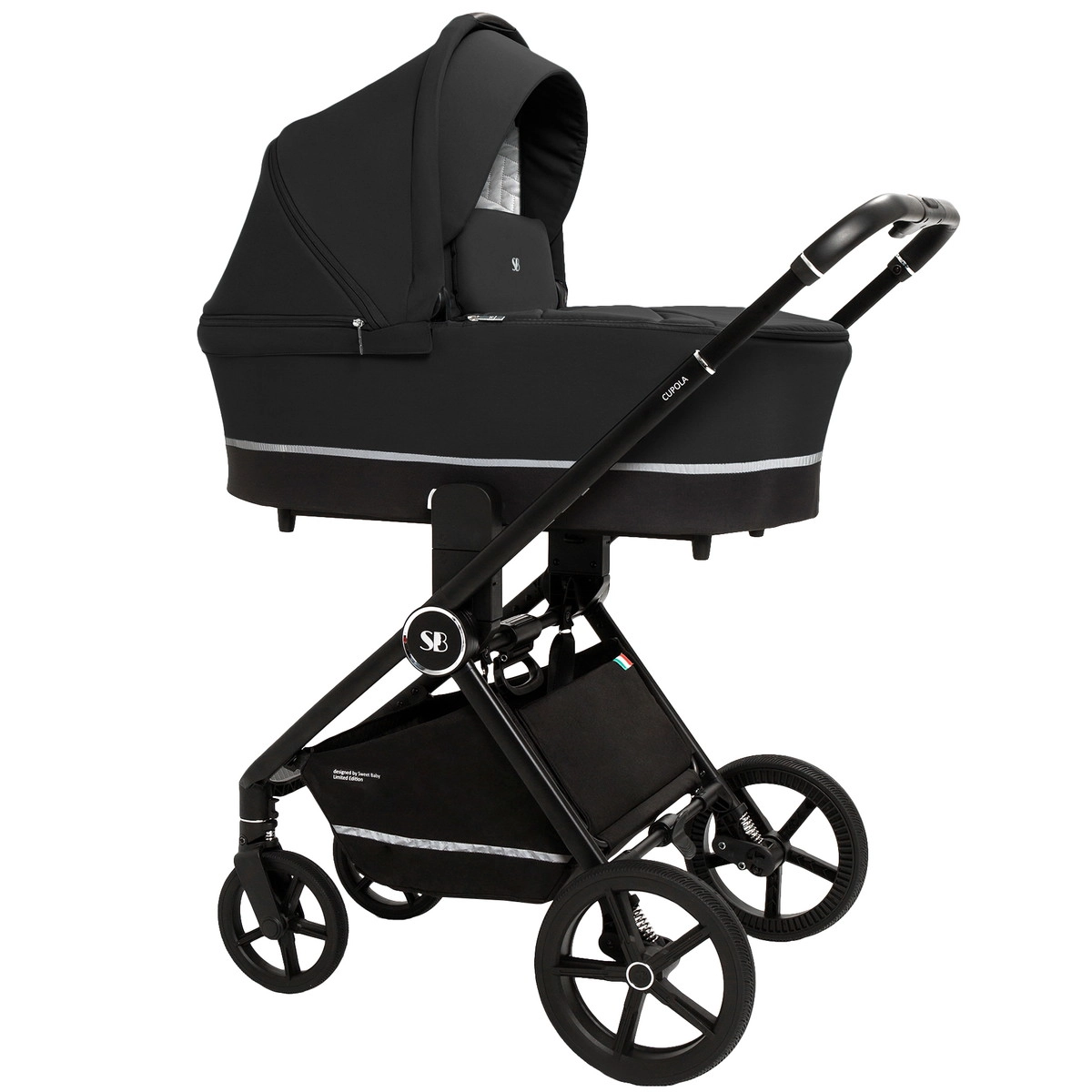 Детская коляска Sweet Baby Cupola New 3 в 1 Moon Black crzwkbxy92j3dry568ab88sg9gseckkb