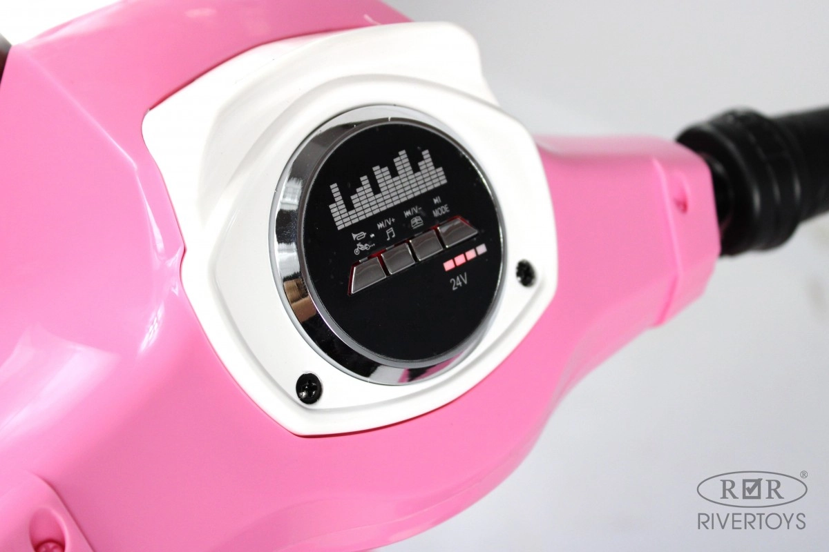 Детский электромотоцикл RiverToys A111AA розовый egr4hwn408gboqh4qqo45raicb9gmhki
