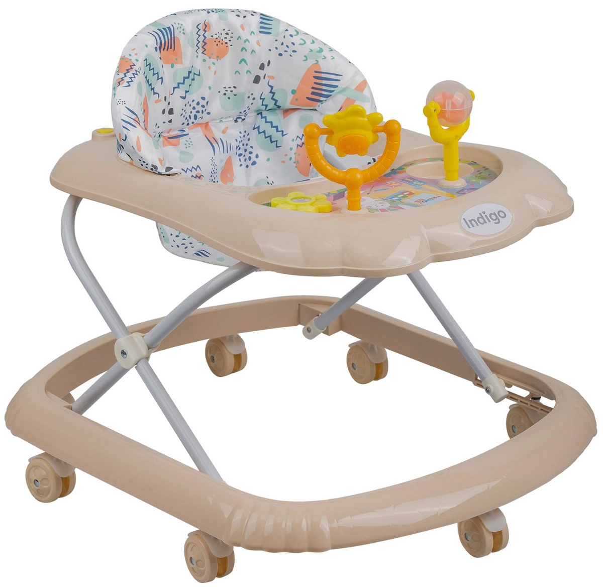 Детские ходунки Indigo Верный друг бежевый 4xom3mhbt0go30owdpd20rpeneuqid6i