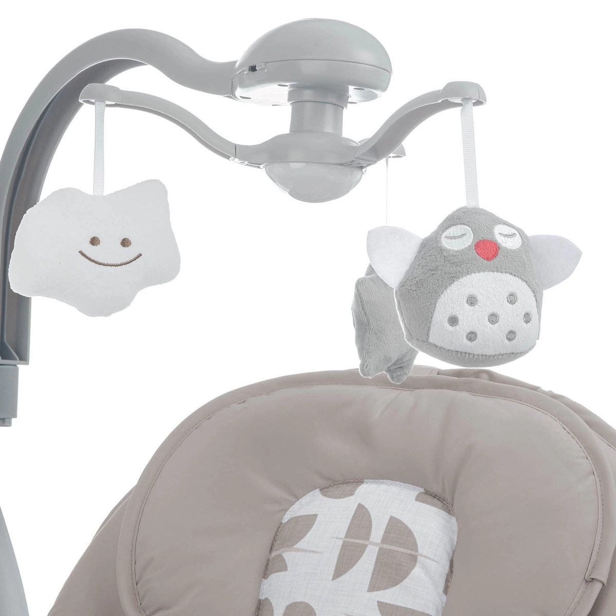 Электрокачели Indigo FRESH (0-15 кг), с адаптером, п/у, 12 мел., 5 скоростей Серый ywkgrycj3b8s6d2bei3mxwij6joigooy