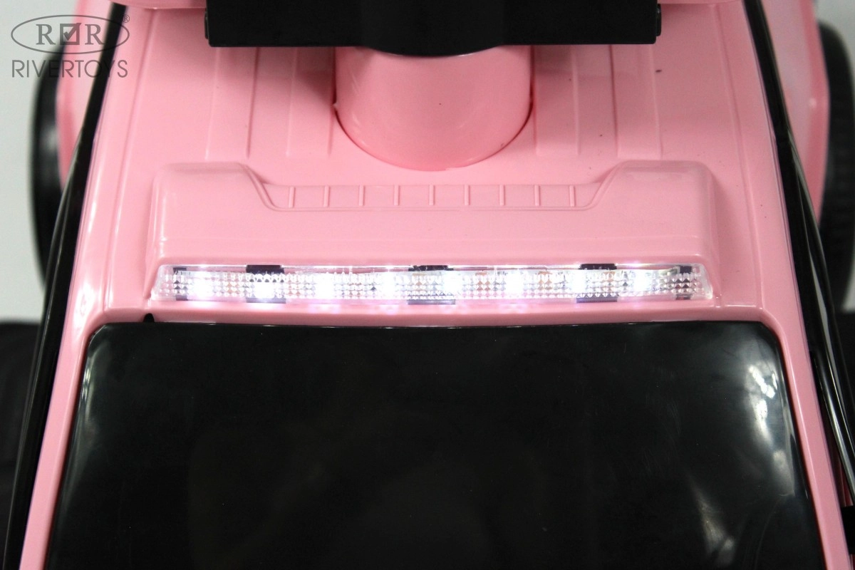 Детский электромобиль RiverToys G008GG-A розовый p8n60a6q33x5o442l8fm73xi1qcz4ks3