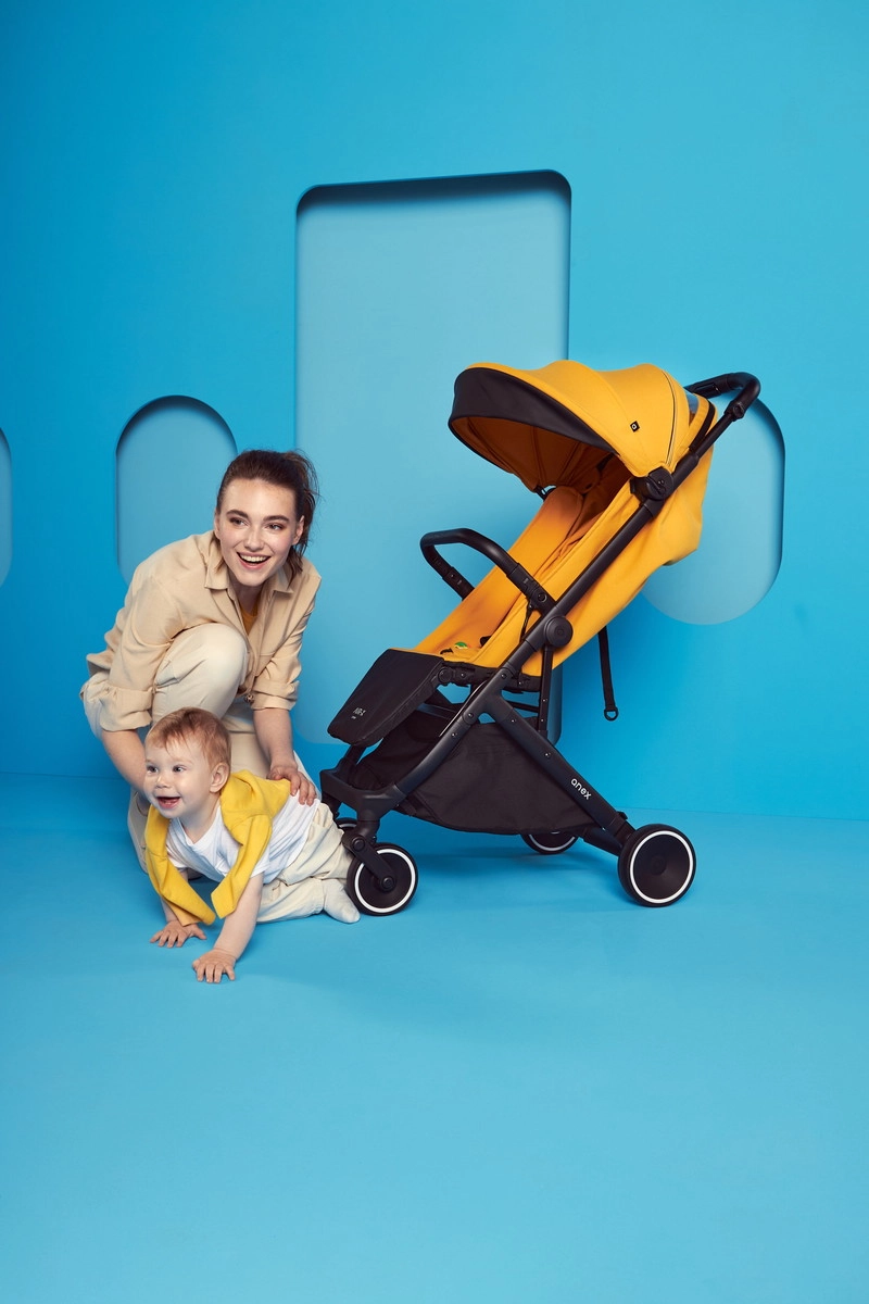 Прогулочная коляска Anex Air-X yellow jin1vxg6pdat23c783rotd58yu1kuexz