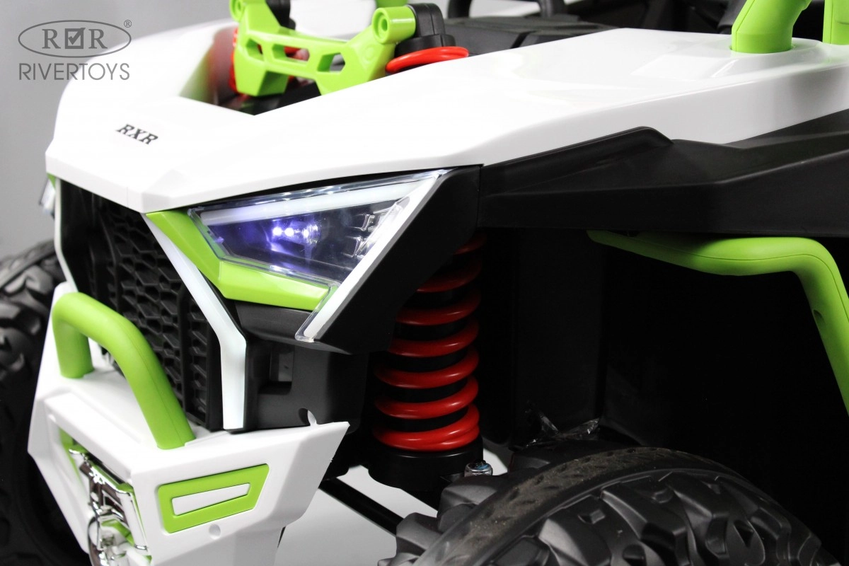 Детский электромобиль RiverToys E001EE зеленый v7gj5prffuoeeqcs1lqkfnd94x1nsxwt