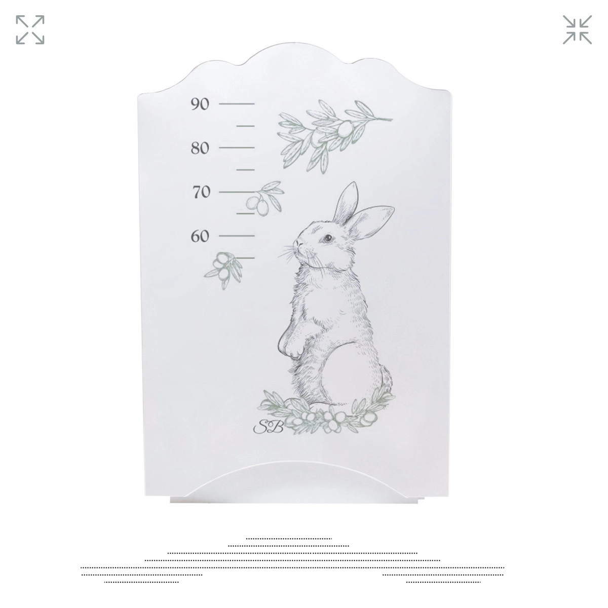 Детская кроватка Sweet Baby Magica с маятником и ящиком Белый/Заяц be6xjrluonbjj31fmakyzevycn7356vo