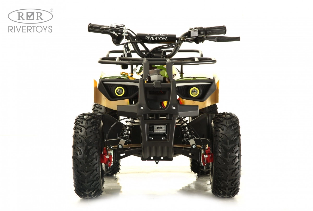 Детский электроквадроцикл RiverToys TIKI LUX желтый камуфляж yoz9z8pwja8fhf3sfb2krprc8sd0tk38