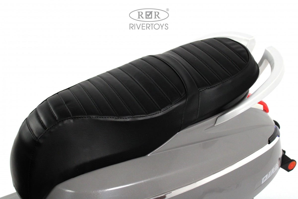 Детский электромотоцикл RiverToys Z222ZZ серый ftx8o9ufp0fx850dg9y1z7liepj119r0