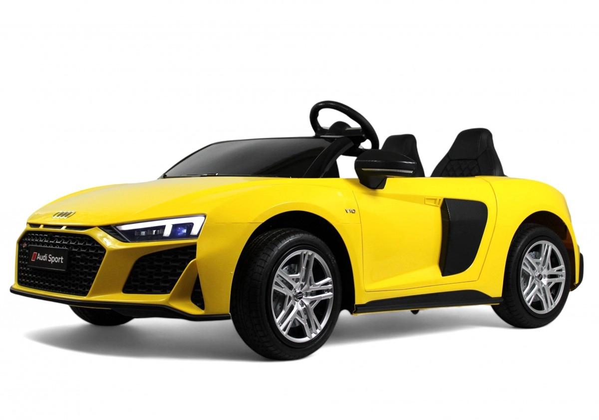 Детский электромобиль RiverToys AUDI R8 M333MM желтый tmx8qgafz46qera838543jbb70iviryh