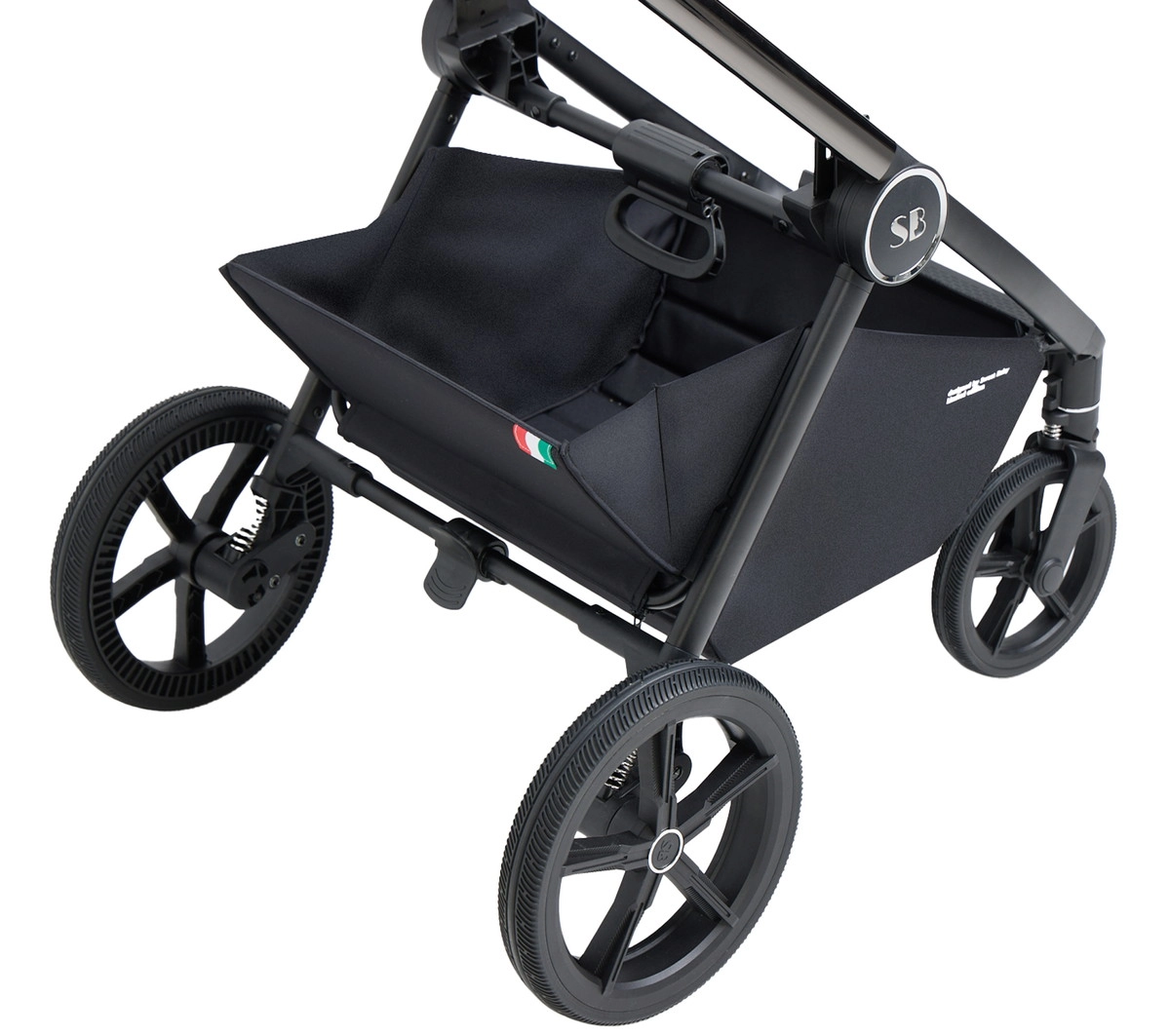 Прогулочная коляска Sweet Baby Elegante Chrome Black 7vmj9rmorvki2rlorihcmt1fjxjuim57