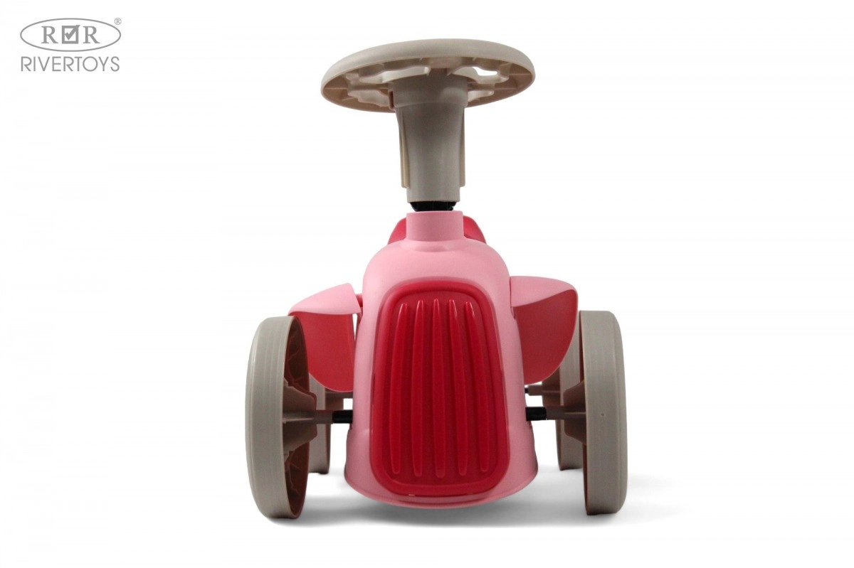 Детский толокар RiverToys G100GG розовый zn27h5te3payco2moy3nsz854vr8vvwz