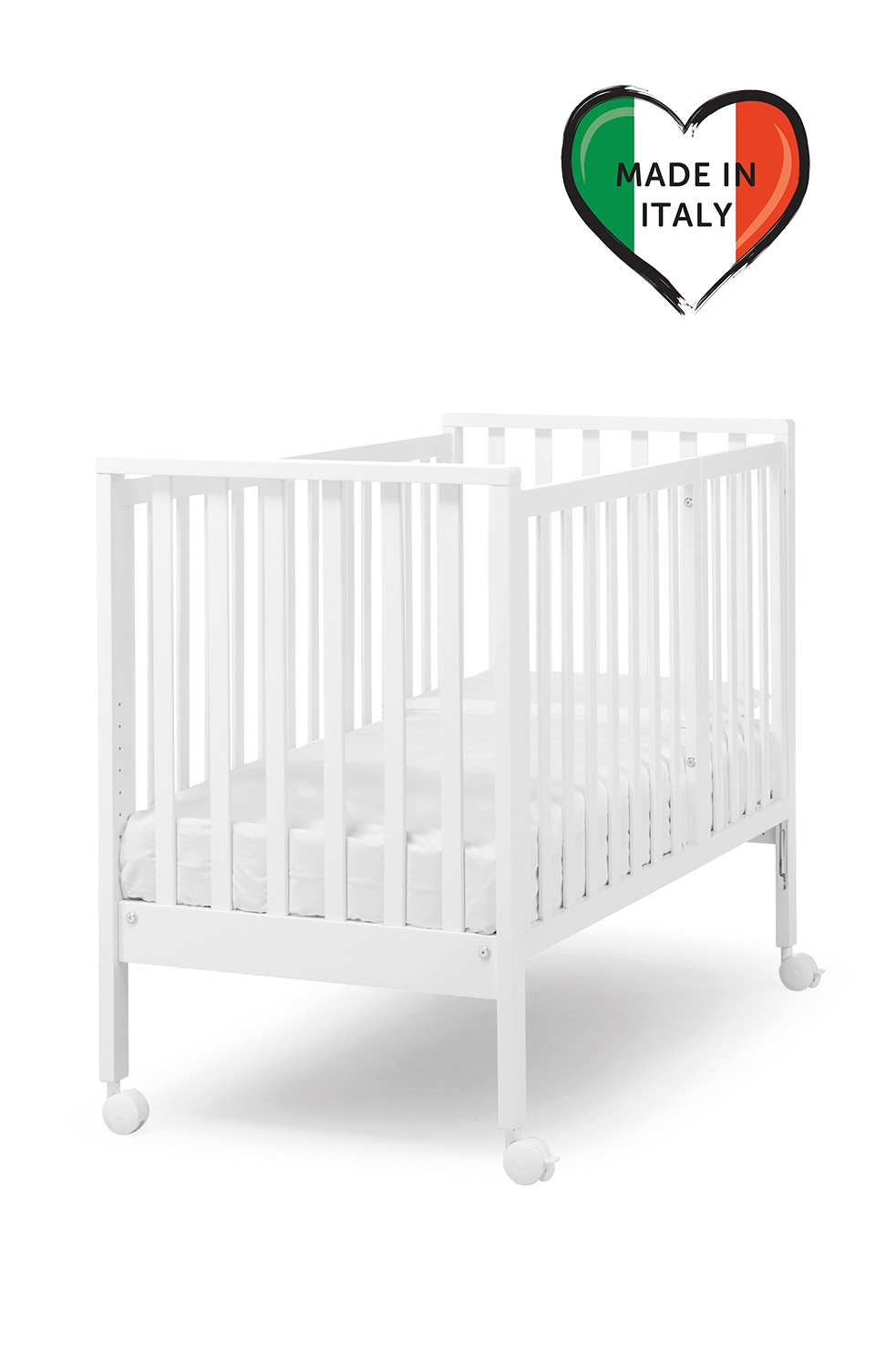 Детская кроватка Erbesi Evolution Белый 108132405-detskaya-krovatka-erbesi-evolution-belii