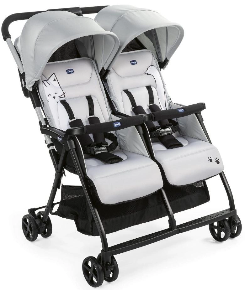Прогулочная коляска Chicco Ohlala Twin Silver Cat 9e89xm4lwa4dgtreahzphjqj368cs7pm