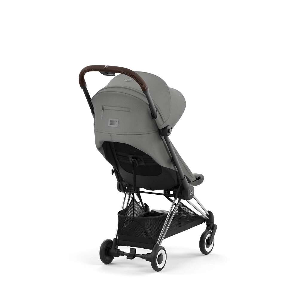 Коляска прогулочная Cybex Coya шасси Chrome Brown доп 4