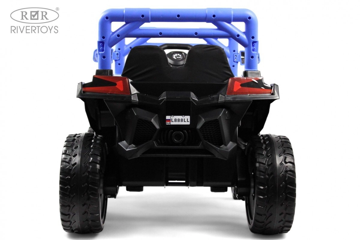 Детский электромобиль RiverToys L888LL синий uh7zl18wveub85vt4puk1krkim7e41m6