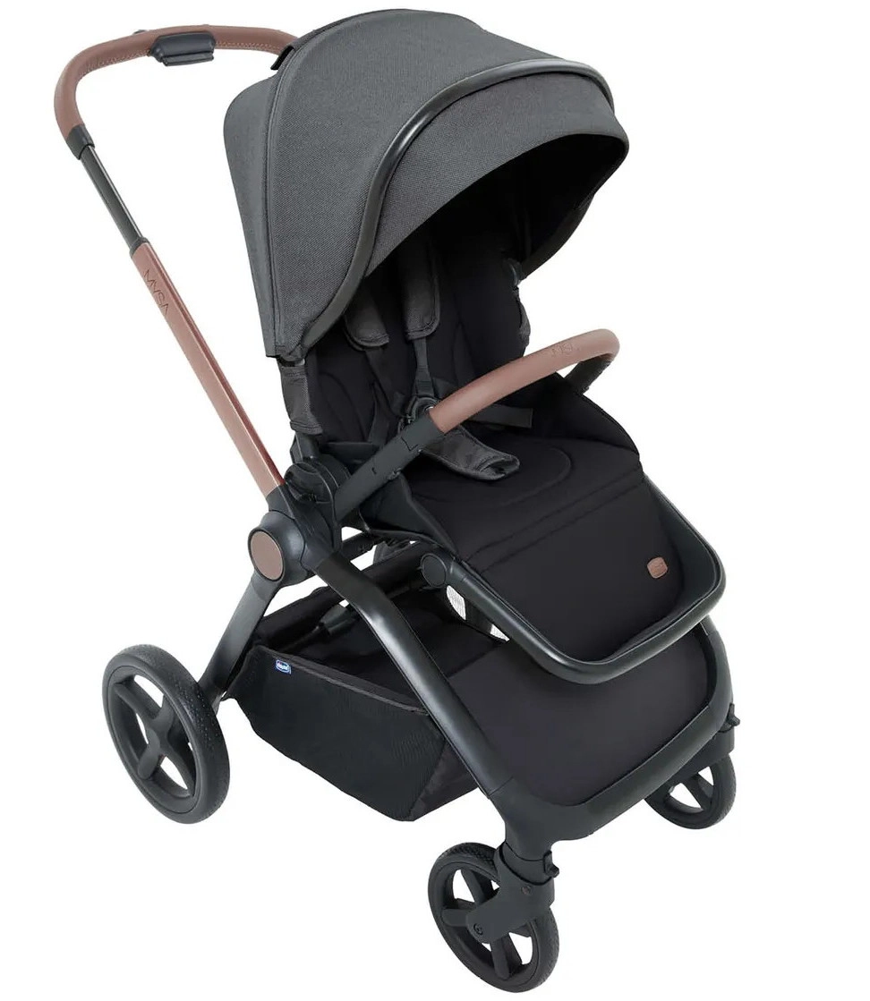 Коляска Chicco Mysa 2 в 1 Black Satin tomr2at9mntr48y1glsrdh4koa7qtj37