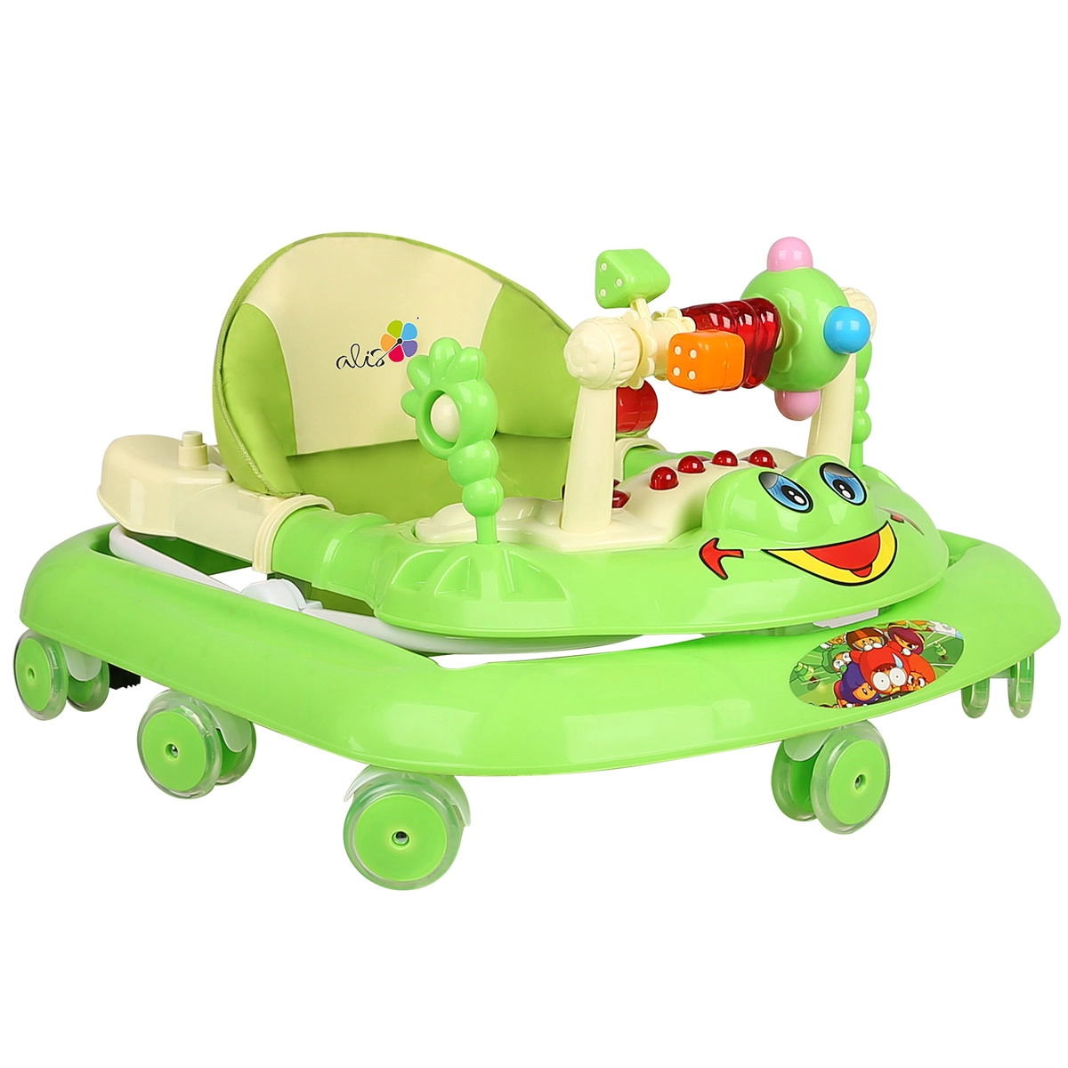 Детские ходунки Alis Игротека зеленый d2eknke8jvdre1jkcz4b5sceff81rci9