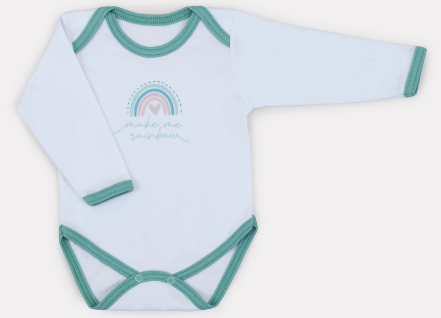 Боди Rant Rainbow с длинным рукавом 62 Green d5c1tu7oydpgz88xd7mssahg2o8kw1kf