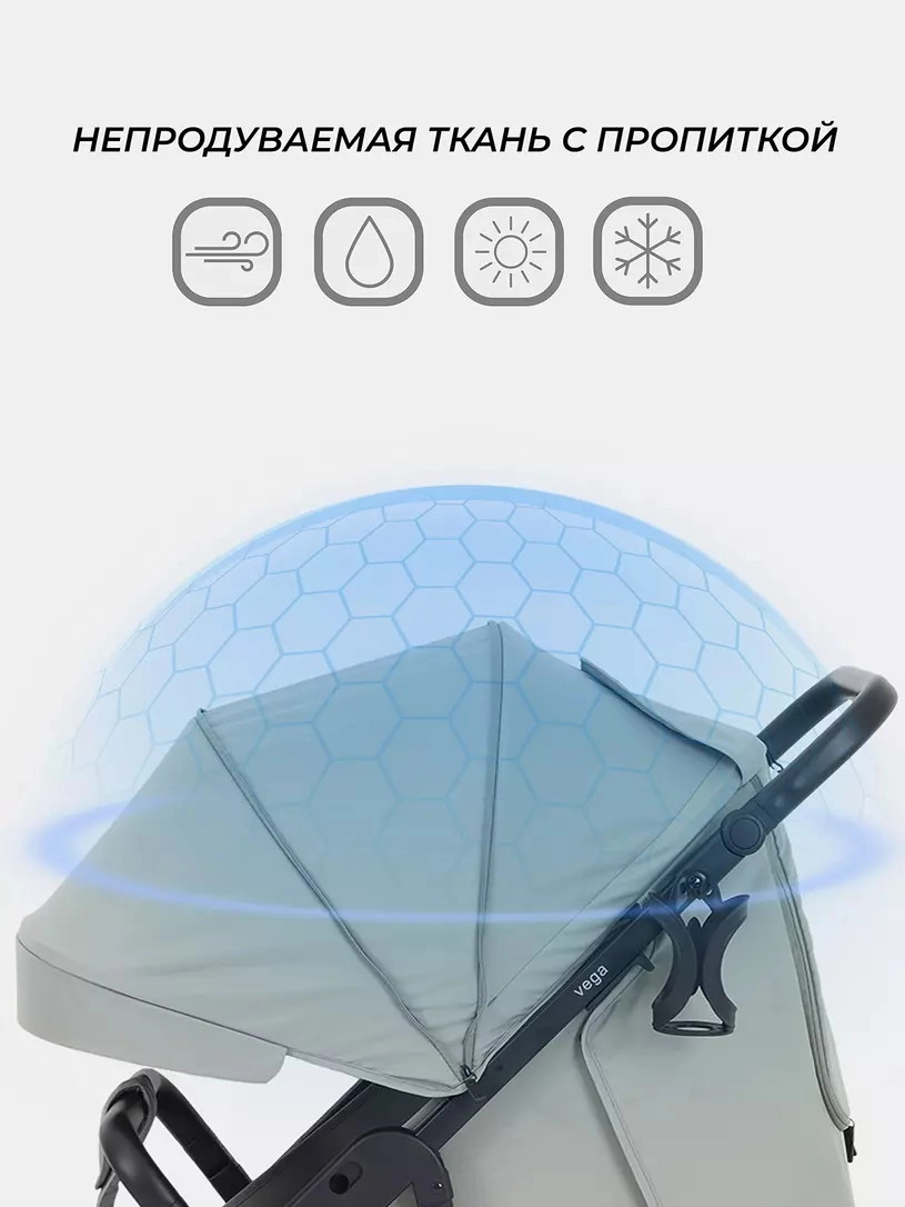 Детская прогулочная коляска Rant basic Vega RA105 Green 2024 eq0wm6hrnxf47b1w7atjrzv9k18gi1e5