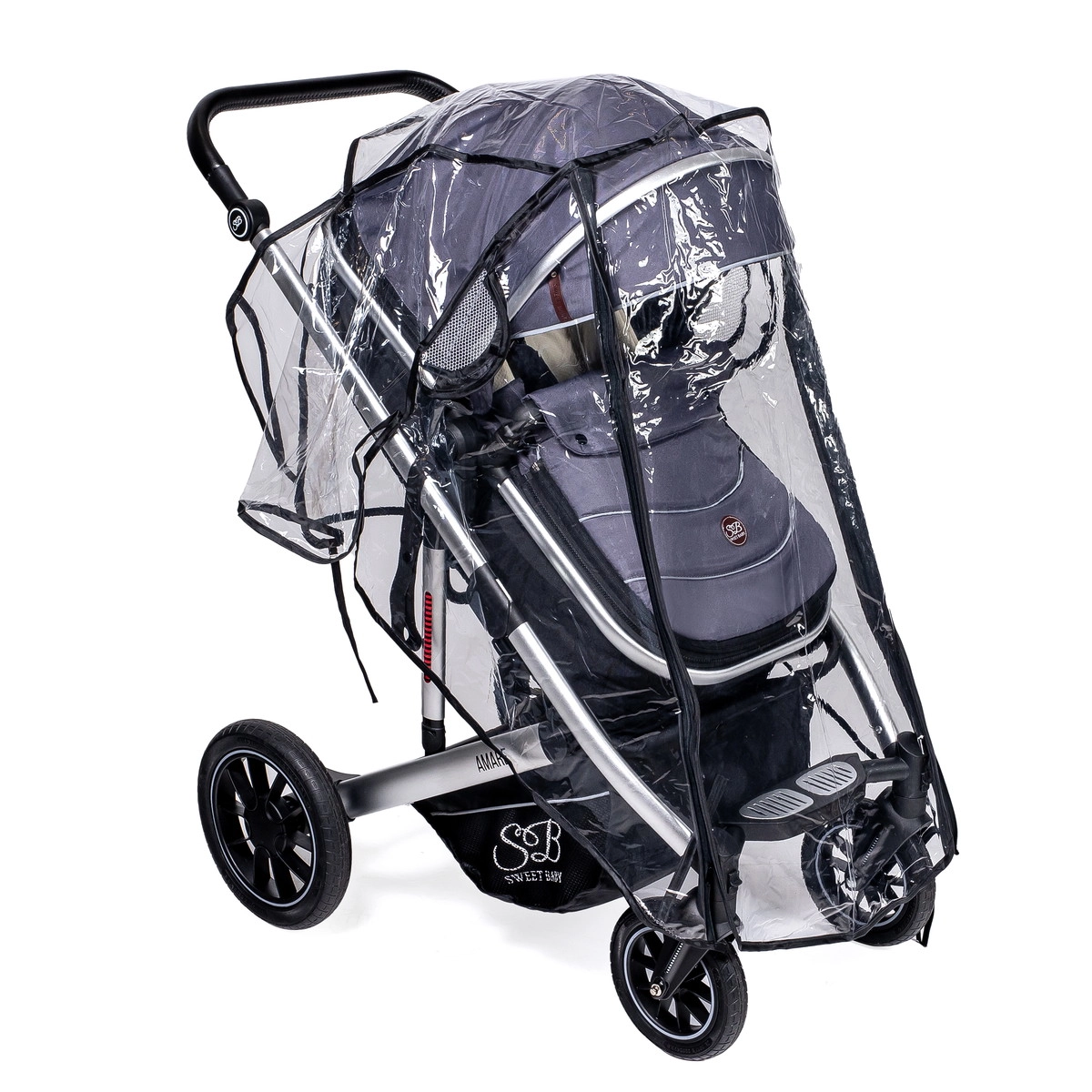 Коляска-трансформер 2 в 1 Sweet Baby Amare Grey 0n3f73pux2dmf2uxyp7kwrv1fhltpq7m