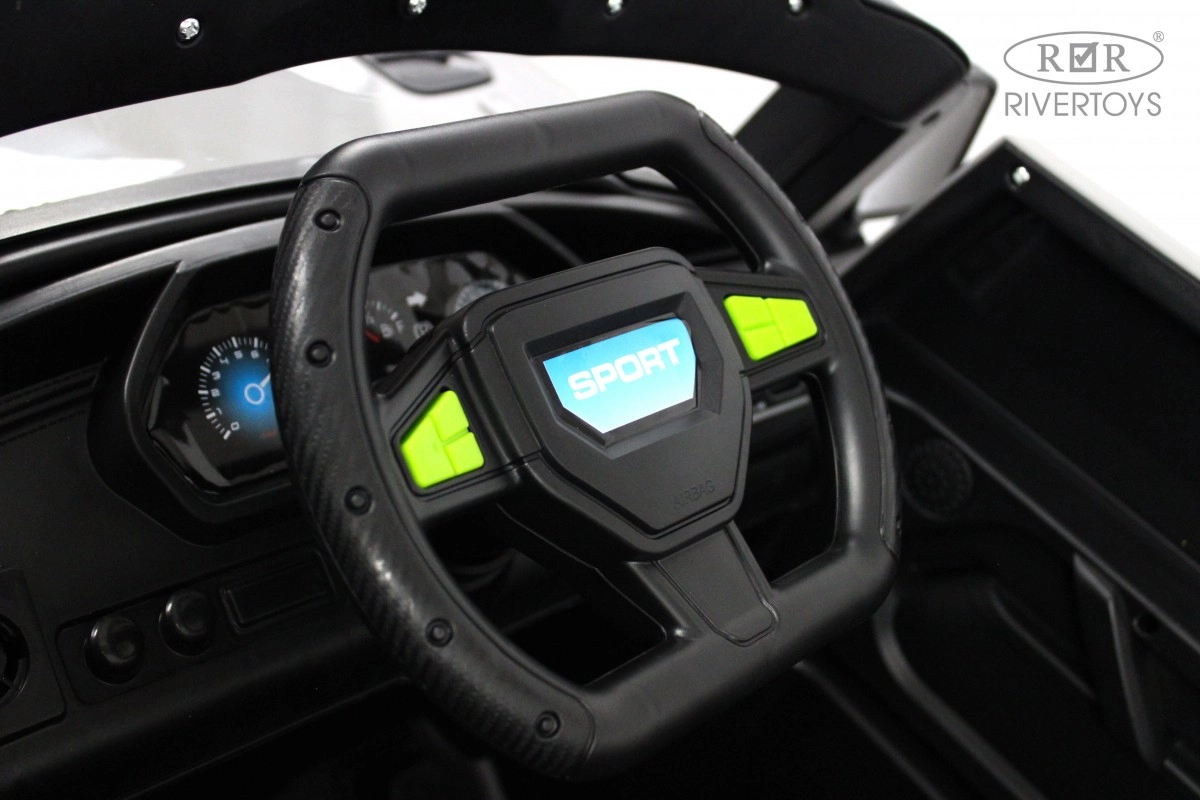 Детский электромобиль RiverToys М222БХ серый bh7fdbmnv10ea4q8il5ts63fewr72gpy