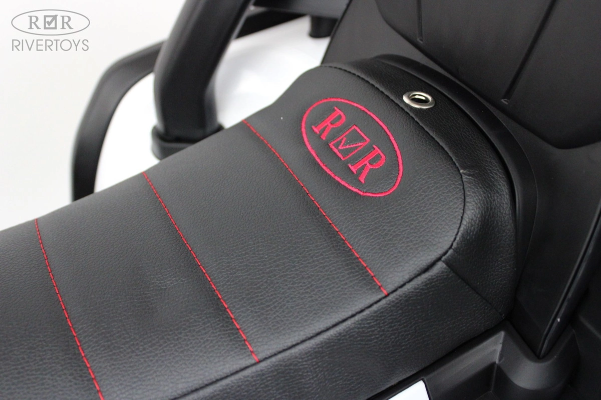 Детский электроквадроцикл RiverToys H999HH белый hi6k5zrdsxejslrzxg2vvgxesld13kjk