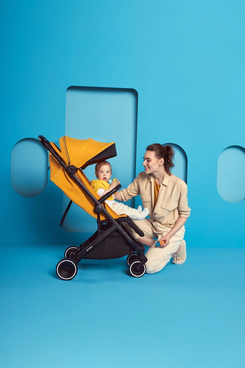 Прогулочная коляска Anex Air-X yellow 7bir650zbe092invxn0g9odr52xoenu3