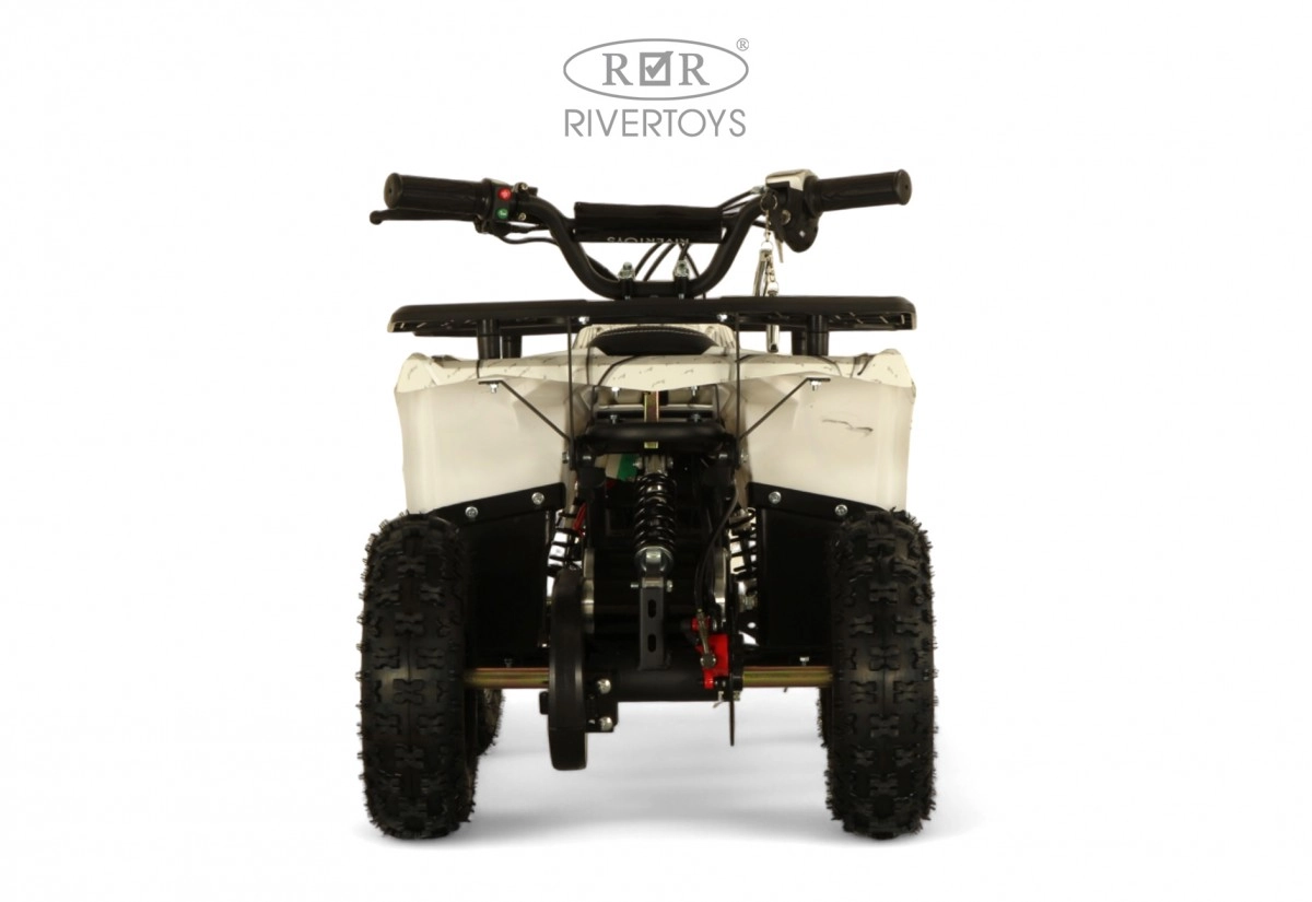Детский электроквадроцикл RiverToys MIKA белый Spider k32t3mamuav0x4wc5j1qn134tva0otfc