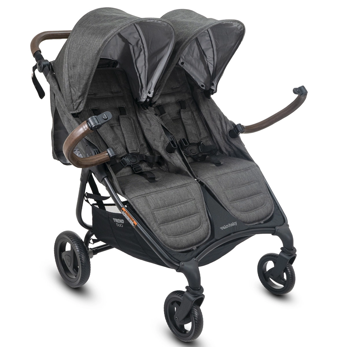 Детская прогулочная коляска для двойни Valco baby Snap Duo Trend Charcoal bp23t8cv8nx12bcic2uzvlewno4zbo2r