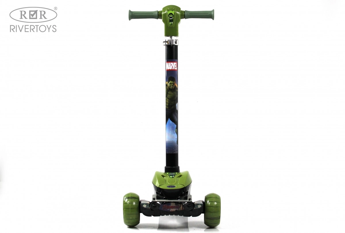 Детский самокат RiverToys HB-Q3 зеленый 3lexyo82ojv26hvux1olk08by44huzrq