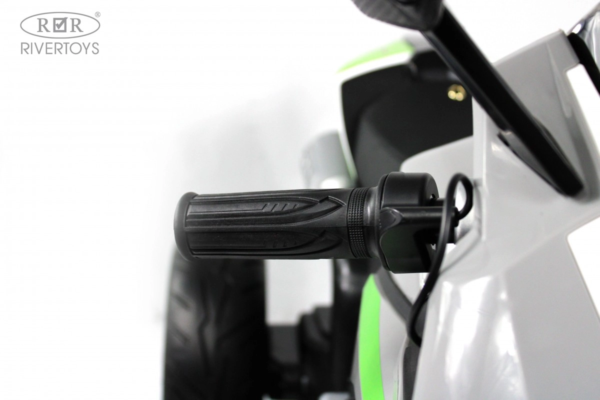 Детский электромотоцикл RiverToys C005MC серый 7t0bw8iww653jwmadelhcvyedf1z25pn