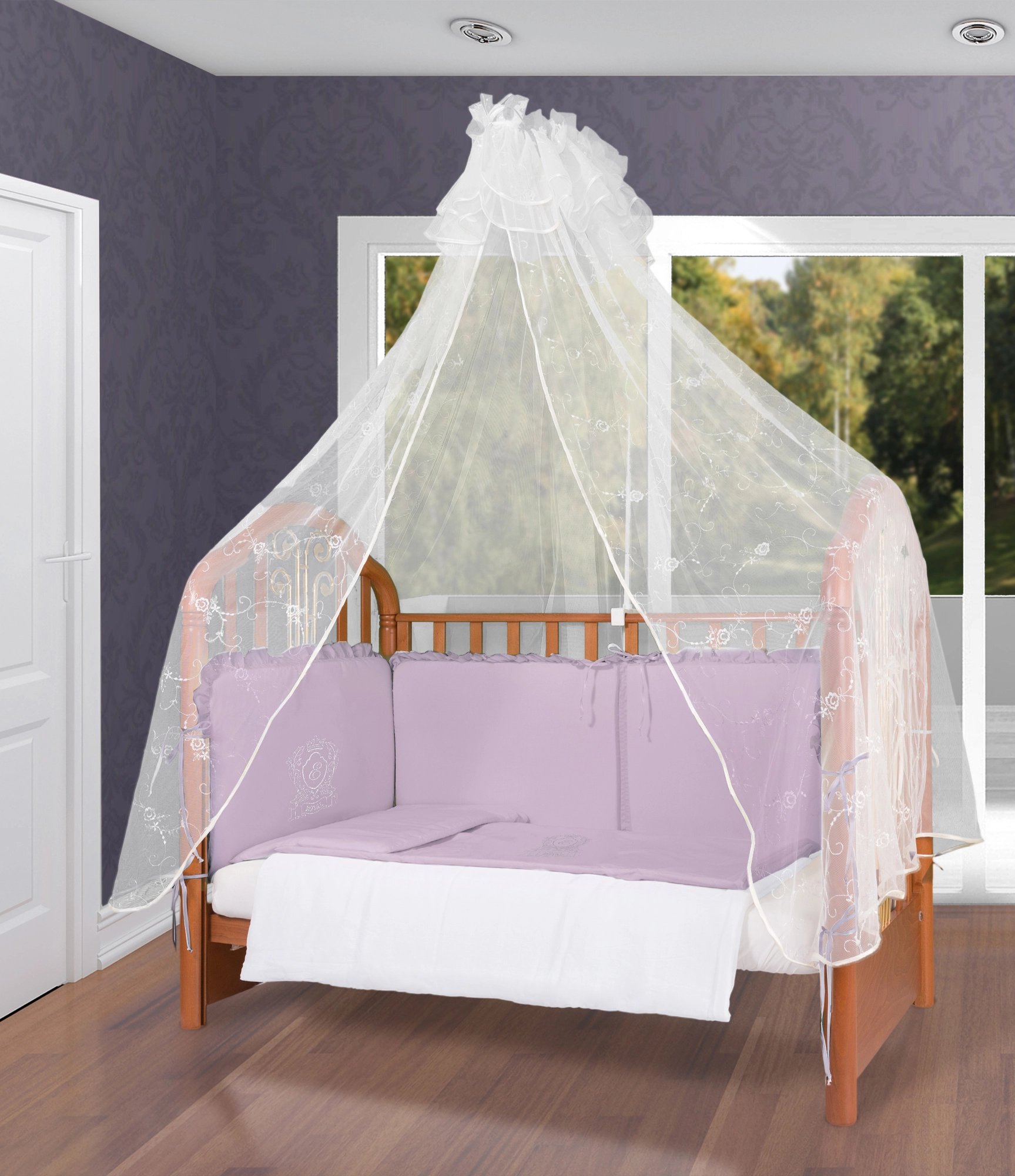 Комплект постельного белья Esspero E-Royal (Lavand)