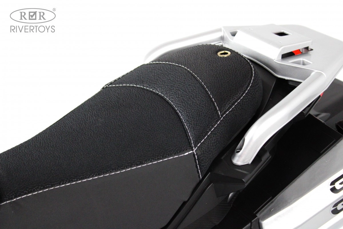 Детский электромотоцикл RiverToys М009БХ серый 8afc6r85izlaedtwq6lnkhc0k1dfni97