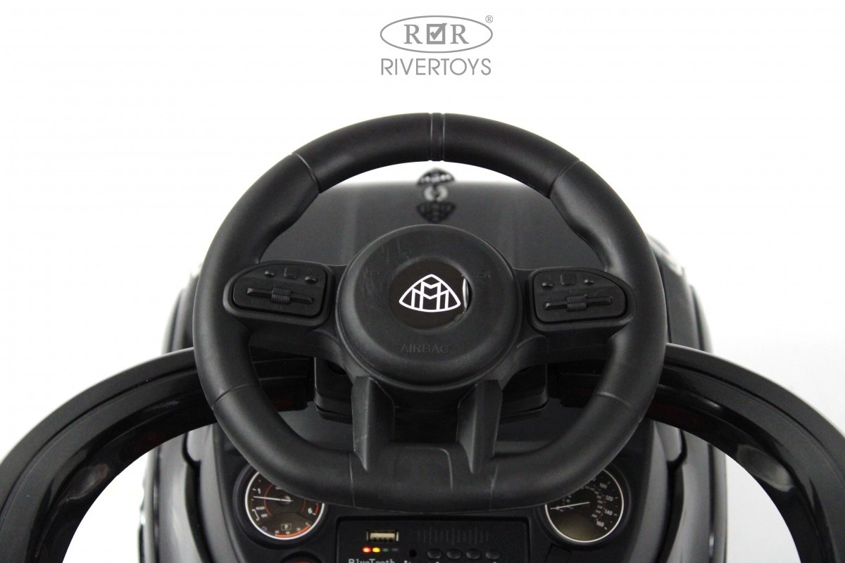 Детский толокар RiverToys Z003ZZ-A черный ew34f3daubxpkuw0bou37ej19gjxwk2e