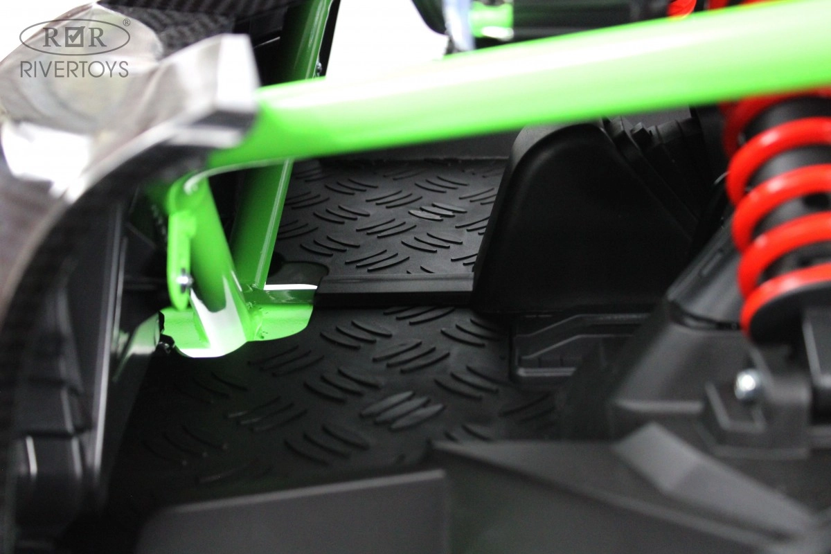 Детский электромобиль багги RiverToys A999AA зеленый l0ar3b2q3rt4s7kxp2cx6vcz6e5r95a0
