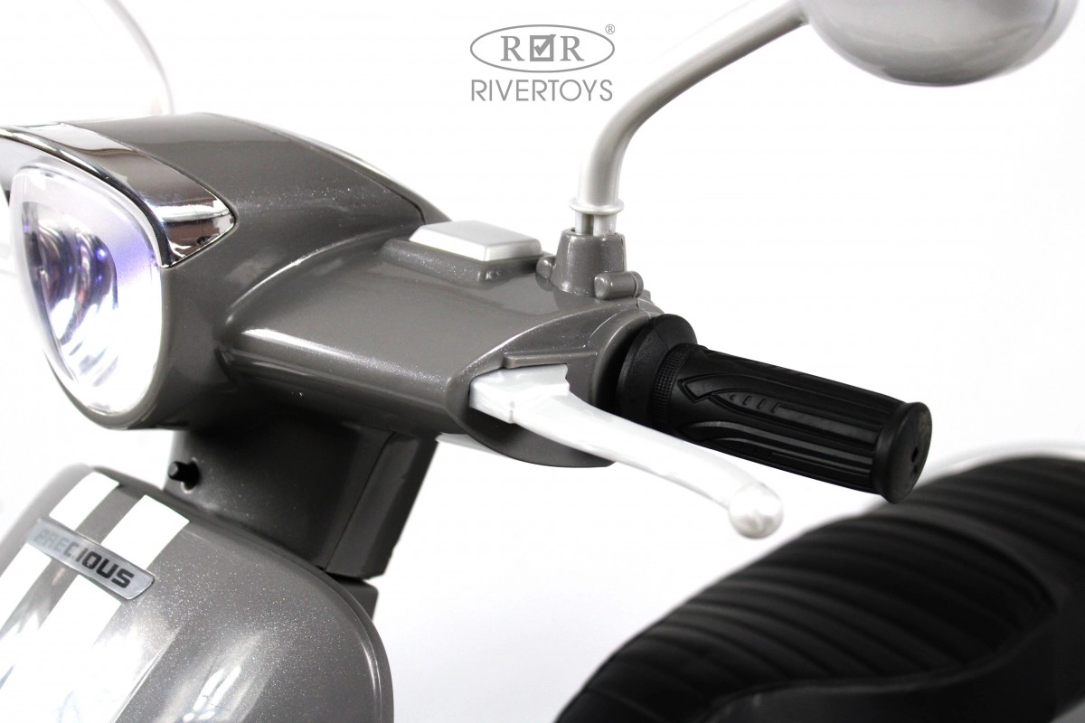 Детский электромотоцикл RiverToys Z222ZZ серый 5madsfjele0kvmap0l8z0vutioup6zxf