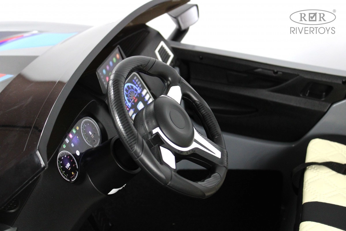 Детский электромобиль RiverToys F555FF серый глянец tiqmu6luftyqdsikwst0hn9aoqlk0sae