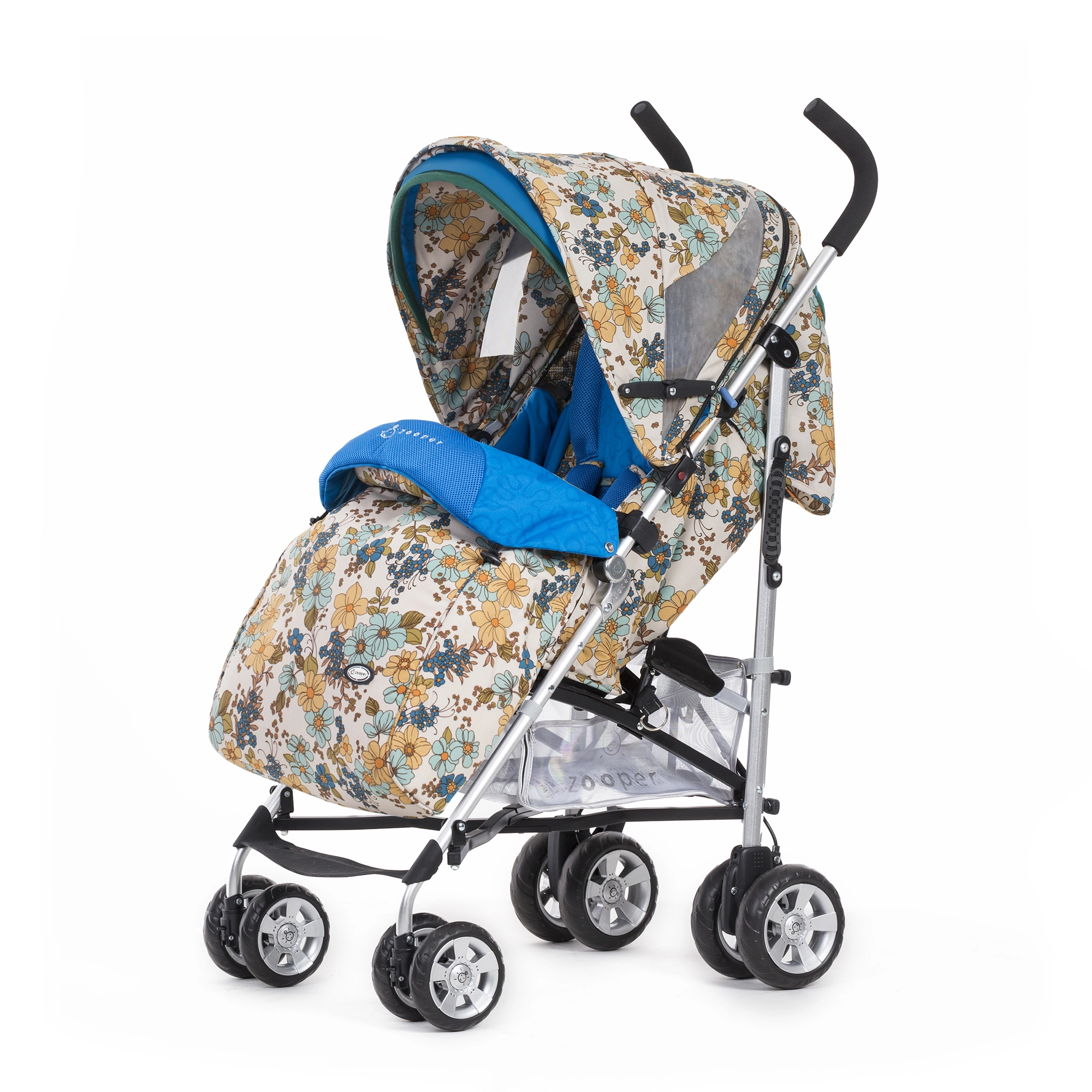 Коляска-трость Zooper Twist Flowers + Kit (Mountian Flowers)