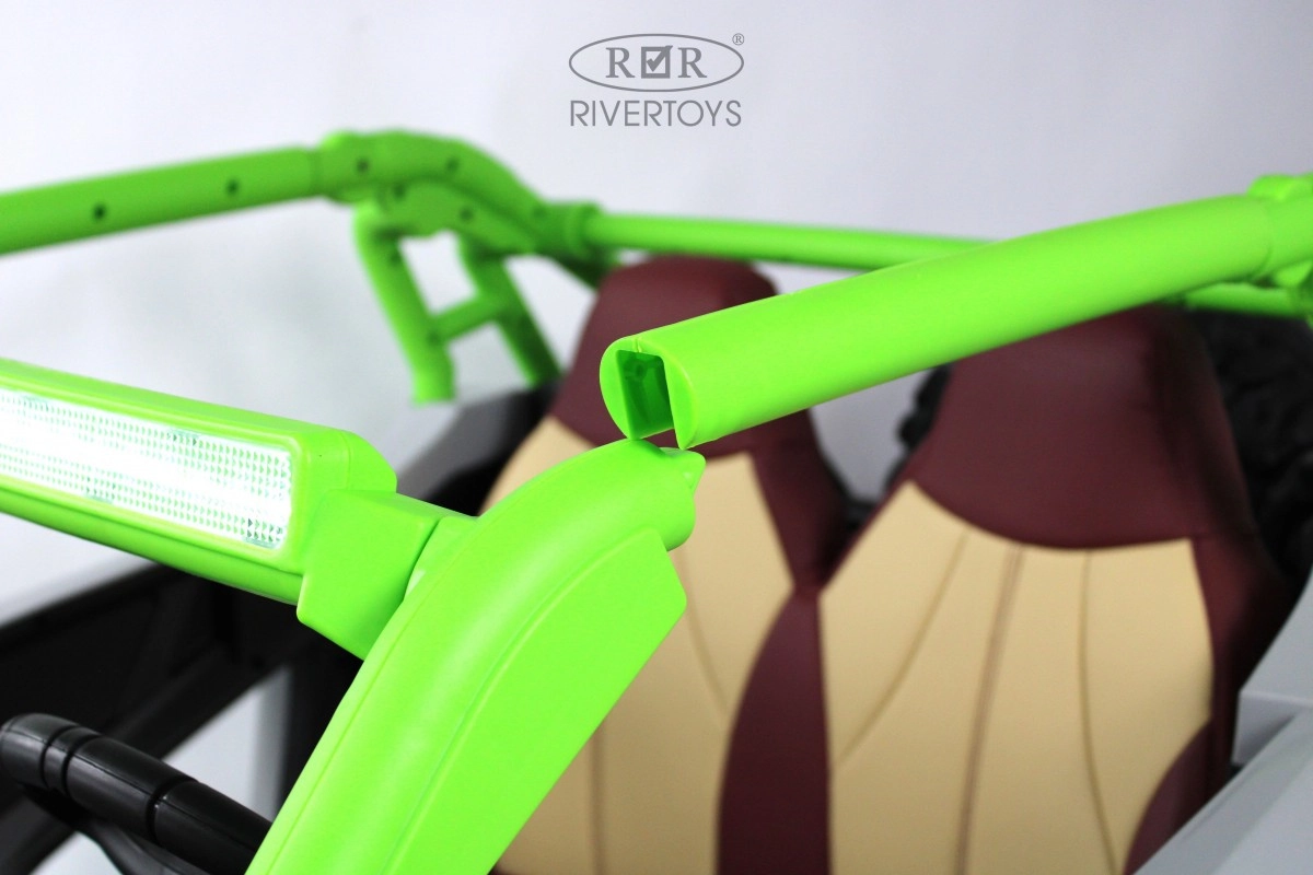 Детский электромобиль RiverToys E001EE серо-зеленый 07m040bvt29u8w34zw6rlc9xjb0iy62l