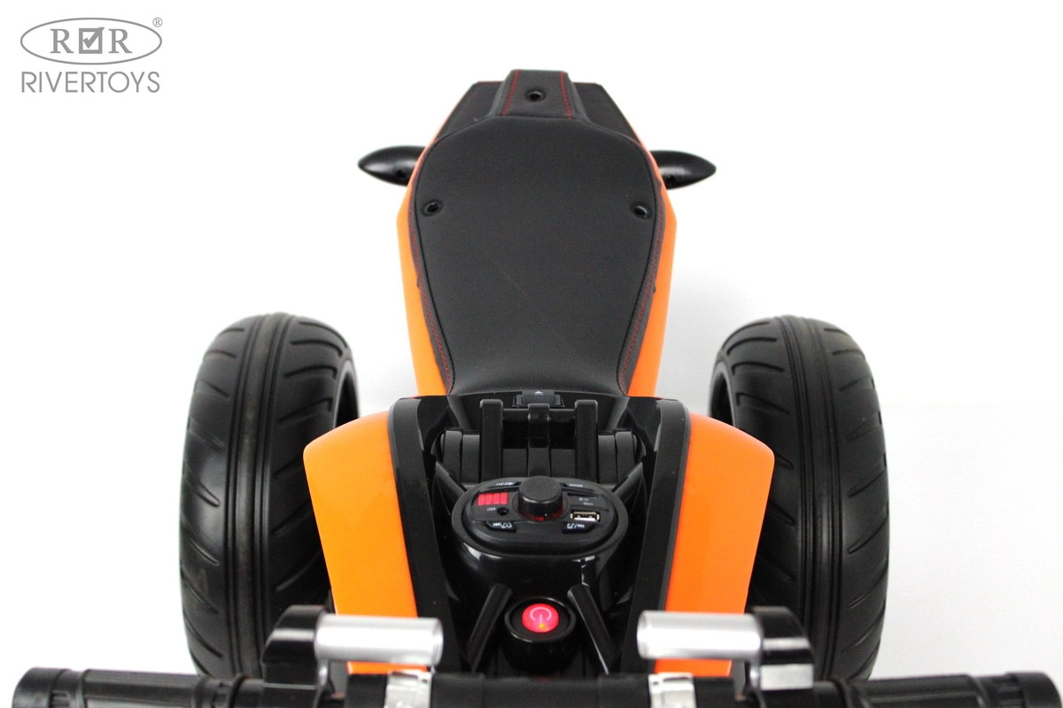 Детский трицикл RiverToys X222XX оранжевый eocnqjyusjg779gr54nvb5xchhantq4c