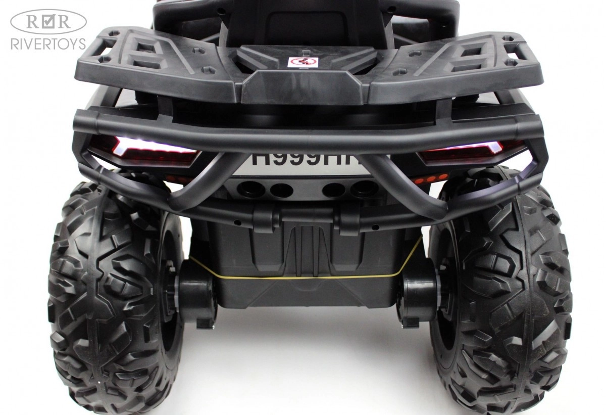 Детский электроквадроцикл RiverToys H999HH черный fyksrgwqfqou572fdz887h9qqtlnt19m