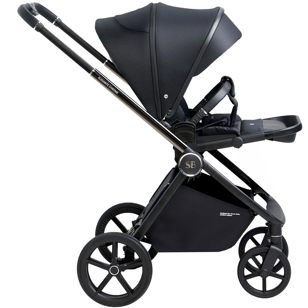 Коляска 2 в 1 Sweet Baby Elegante Chrome Black nabwotej3va9glt3llous60804sp1tdr