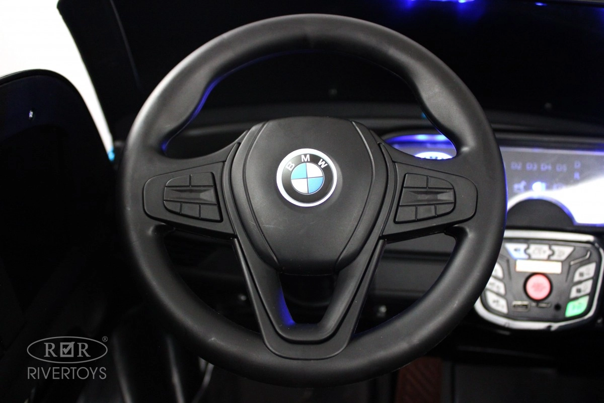 Детский электромобиль RiverToys K070PX синий глянец 4669xg0py5uyafu3t5bc6vy89a919r1h