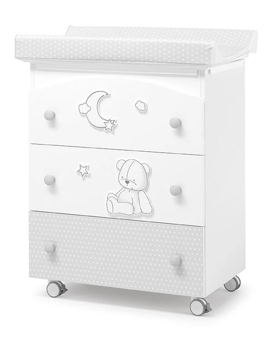 Пеленальный комод Erbesi Stella Белый/Серый j2a1yvvgfeuih42opdyvhzvvzdpo2of4