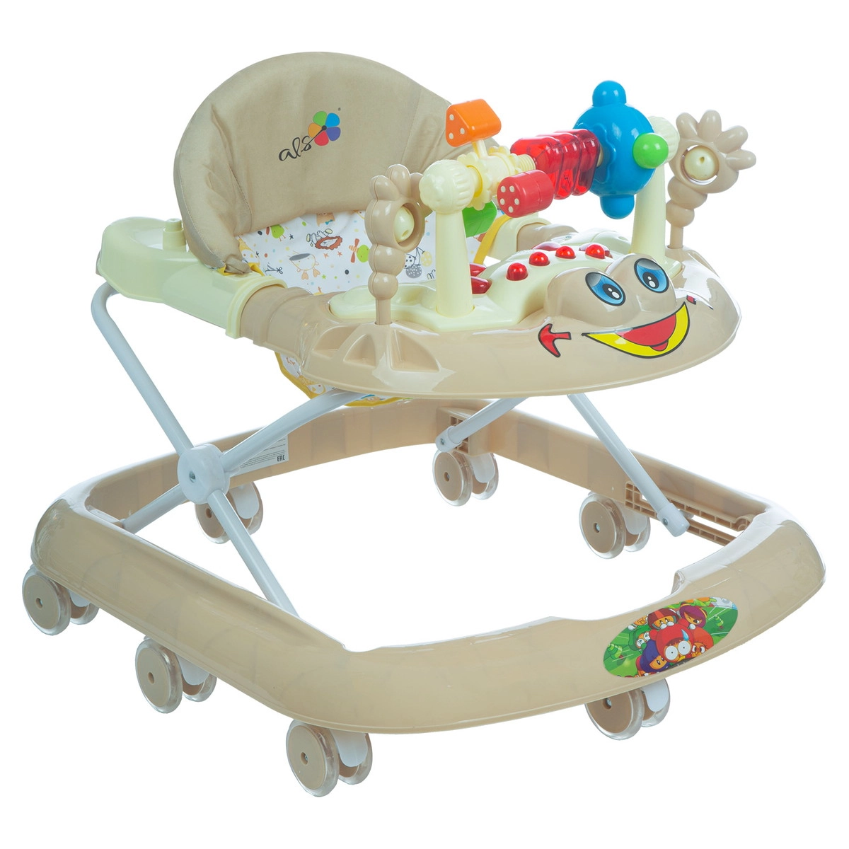 Детские ходунки Alis Игротека бежевый g8w9b3v4cxfa3mn4v5q9aehnlju49jk2