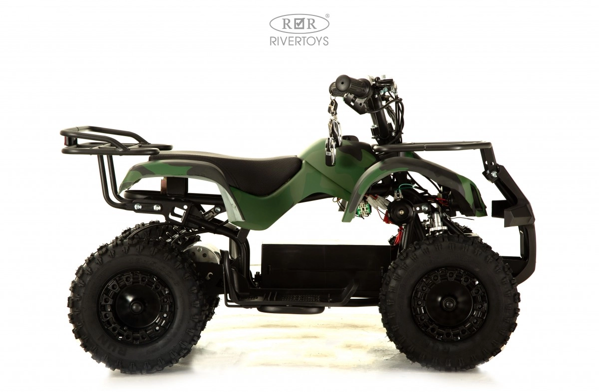 Детский электроквадроцикл RiverToys ANRI зеленый камуфляж e4giyj1jz91jos6eu3owtbuo2zt7efpx