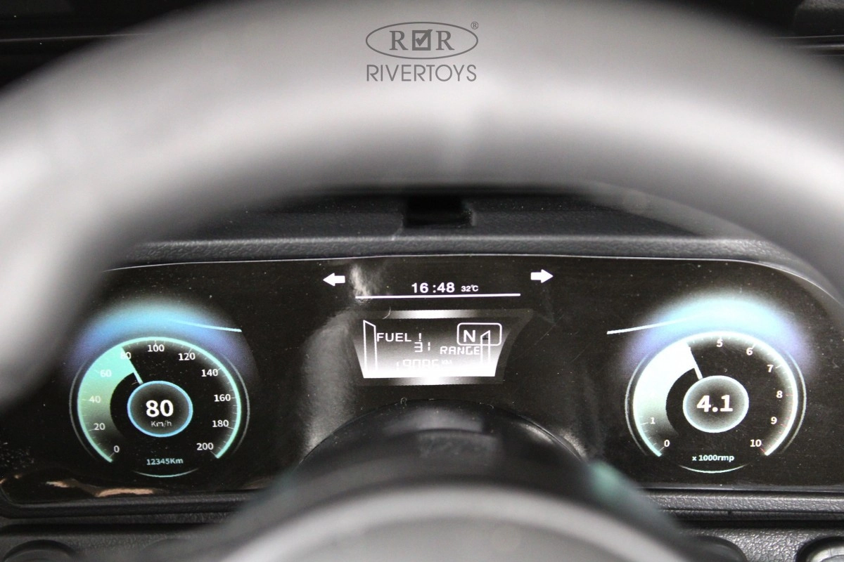 Детский электромобиль RiverToys М003БХ белый 4vewf450gqxmk2n0n0q5ut5btyfzgnqq