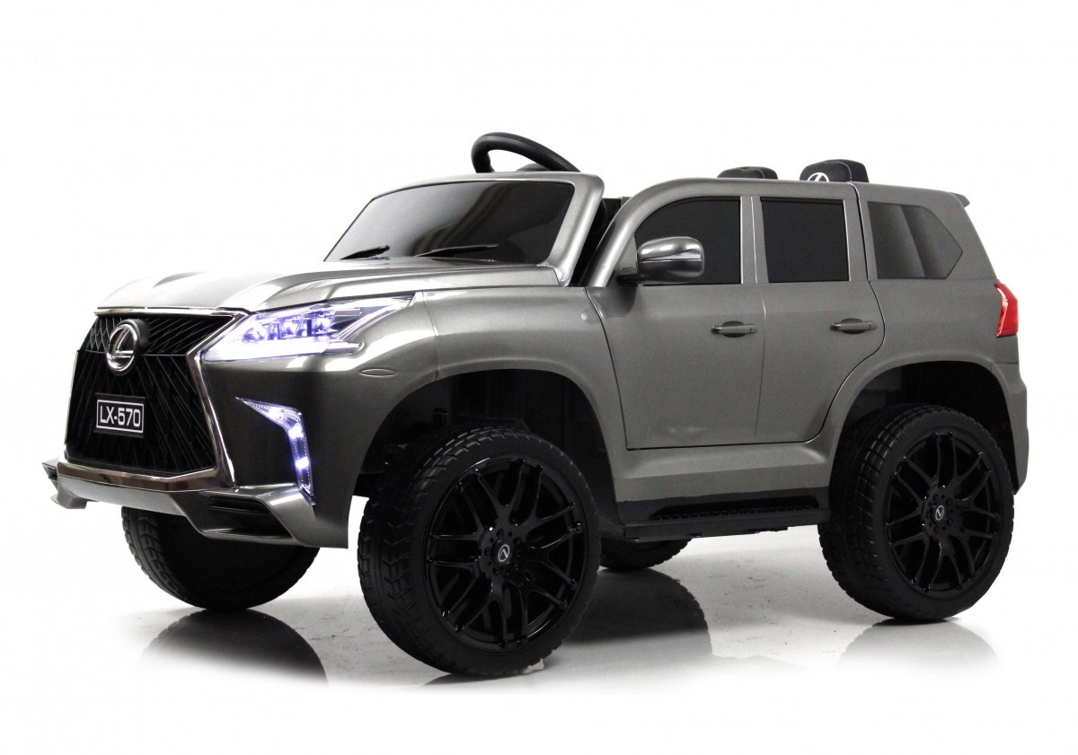 Детский электромобиль RiverToys Lexus 570 E555EE серый глянец 8ww1dxuec99vo29dah9d4pq38t1iizu2
