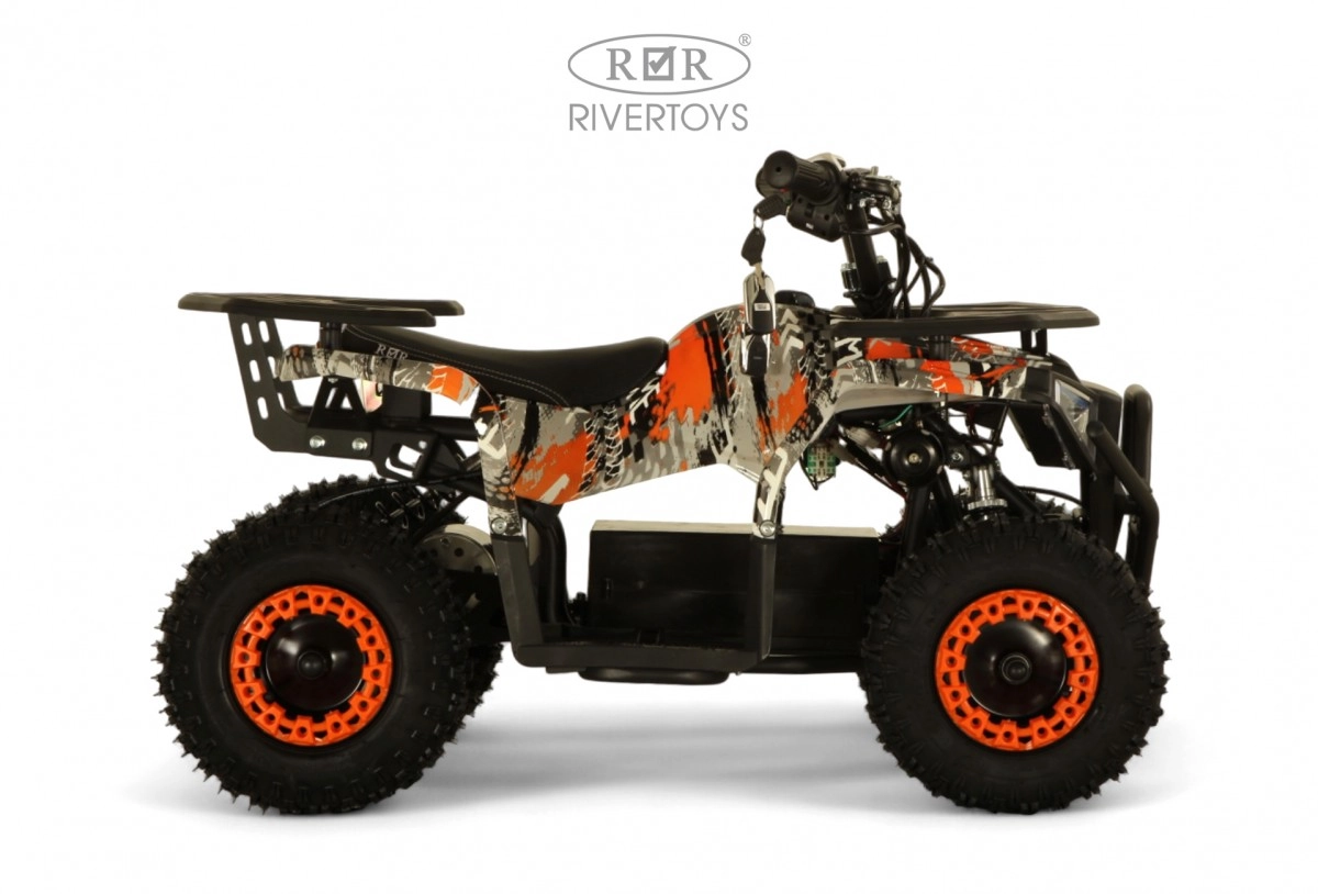 Детский электроквадроцикл RiverToys MIKA оранжевый w2rfff9py6o9x7ptx303nvu66di8a3hk
