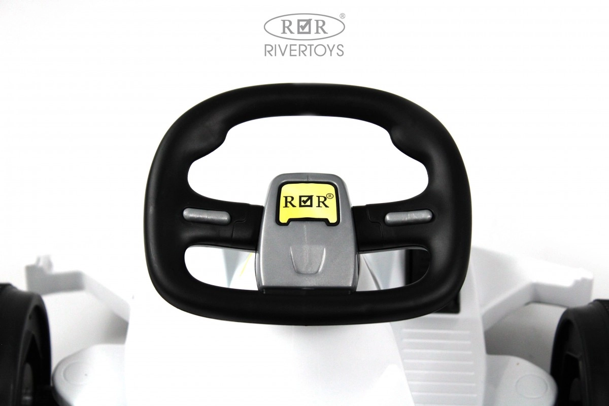 Детский электромобиль RiverToys K008PX белый envekmn1p9ghhrb4ih1j0finbbti6h37